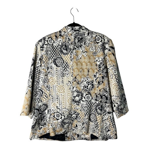 Anthracite Black and Tan Blazer - Picture 4 of 5